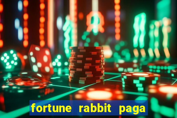 fortune rabbit paga mesmo Informational